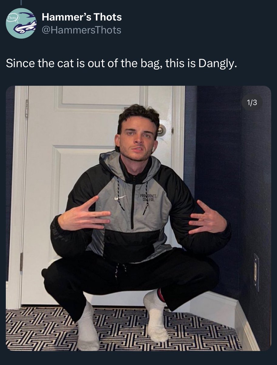 HammersThots's tweet photo. It was about @dangly_sack https://t.co/foZxH4IXDw