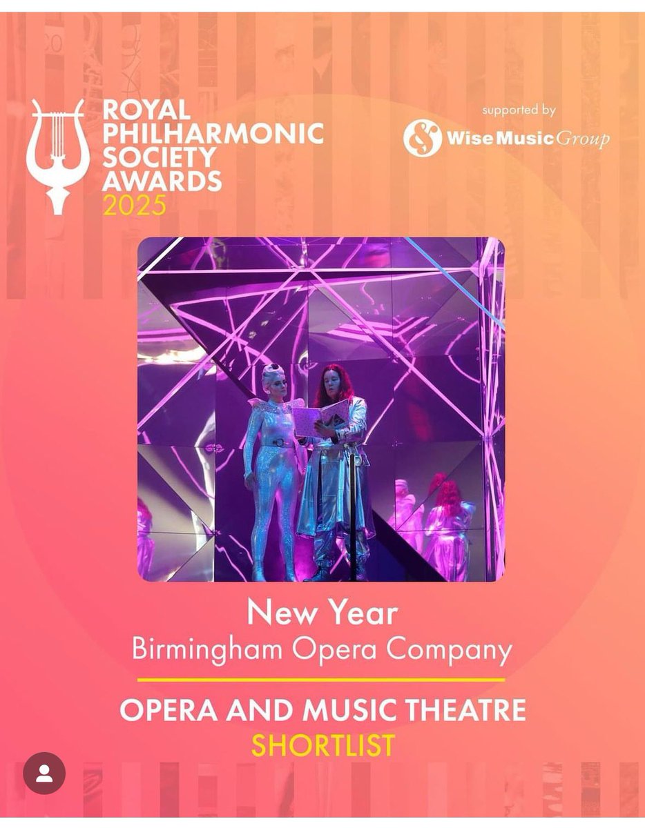 Samantha Crawford (@s_h_crawford) on Twitter photo Delighted our <a href="/BirminghamOpera/">Birmingham Opera Company</a> production of Tippett’s opera New Year has been selected for the Opera and Music Theatre shortlist at <a href="/RoyalPhilSoc/">Royal Philharmonic Society</a> Awards.
Congratulations to all the cast, crew and team at the <a href="/TheCBSO/">CBSO</a>!
#RPSAwards #michaeltippett #birminghamoperacompany #opera Delighted our <a href="/BirminghamOpera/">Birmingham Opera Company</a> production of Tippett’s opera New Year has been selected for the Opera and Music Theatre shortlist at <a href="/RoyalPhilSoc/">Royal Philharmonic Society</a> Awards.
Congratulations to all the cast, crew and team at the <a href="/TheCBSO/">CBSO</a>!
#RPSAwards #michaeltippett #birminghamoperacompany #opera