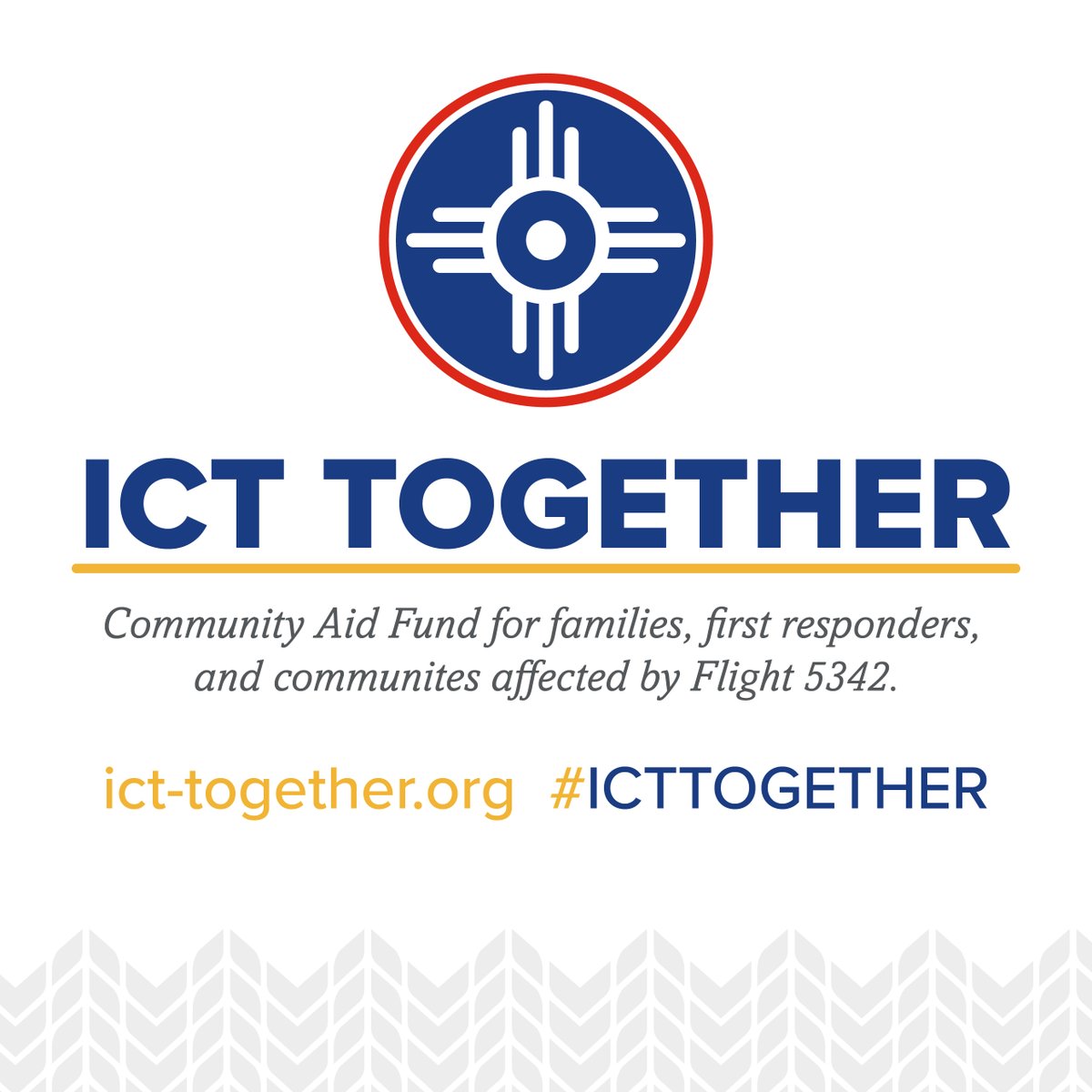 In response to the recent Flight 5342 tragedy, we’ve launched #ICTTogether Fund. Managed by the Wichita Foundation, this fund will provide aid to impacted families and local efforts, adapting as needs evolve.

Donate or learn more➡️ ICT-together.org