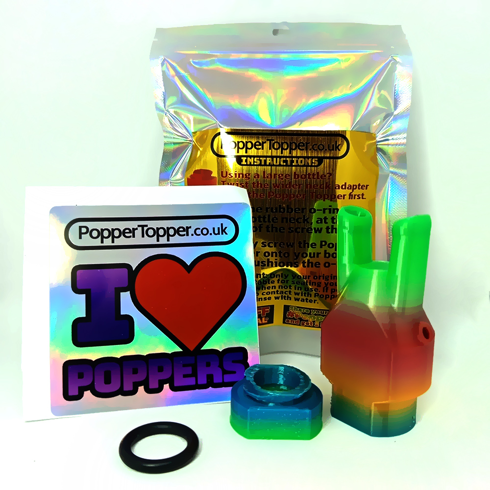 PopperTopperUK's tweet image. New packaging and stickers with our new toppers!