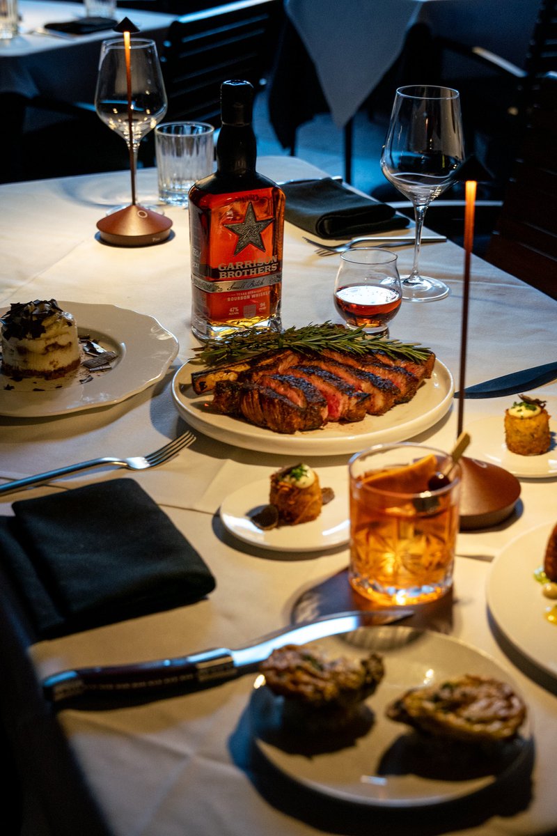 Garrison Brothers (@garrisonbros) on Twitter photo Texas Bourbon & Beef
As Dry-Aged January comes to a close, celebrate at <a href="/DakotasSteaks/">Dakota's Steakhouse</a> in Dallas with their incredible rosemary dry-aged ribeye, perfectly paired with a pour of our Small Batch Bourbon or their signature Old Fashioned.
Y’all, let’s raise a glass and savor some Texas Bourbon & Beef
As Dry-Aged January comes to a close, celebrate at <a href="/DakotasSteaks/">Dakota's Steakhouse</a> in Dallas with their incredible rosemary dry-aged ribeye, perfectly paired with a pour of our Small Batch Bourbon or their signature Old Fashioned.
Y’all, let’s raise a glass and savor some