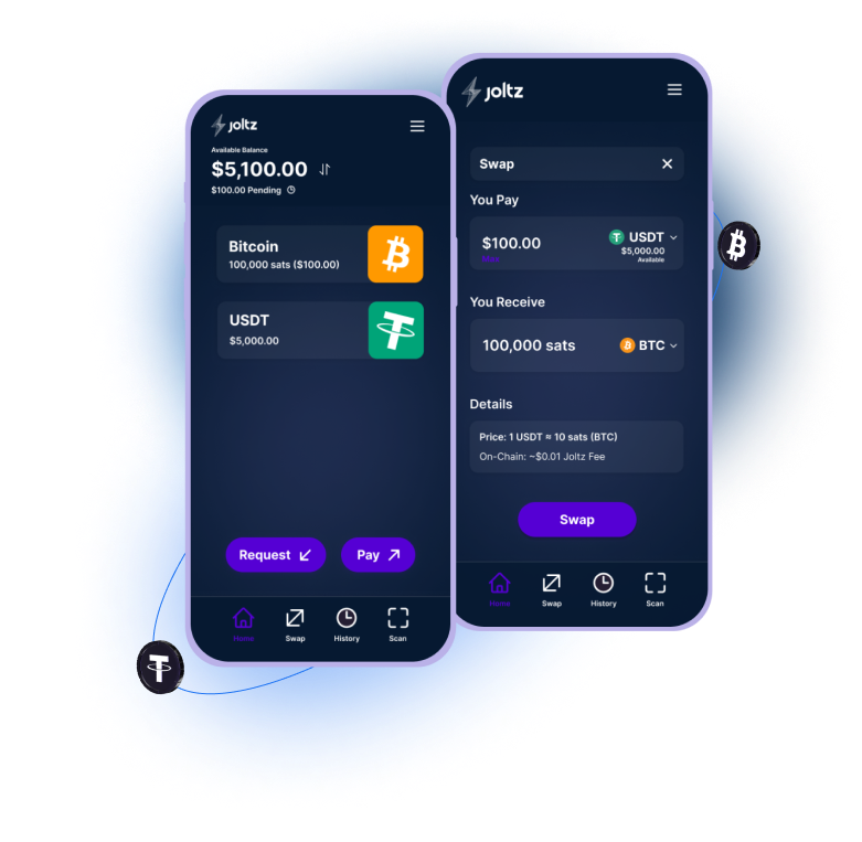 🚨ANNOUNCING: THE JOLTZ WALLET🚨

The world's first self-custodial wallet for Taproot Assets is now available via TestFlight for Apple devices (with Android soon to follow)!

🔗See links in our profile. 

Let's dive in 🧵