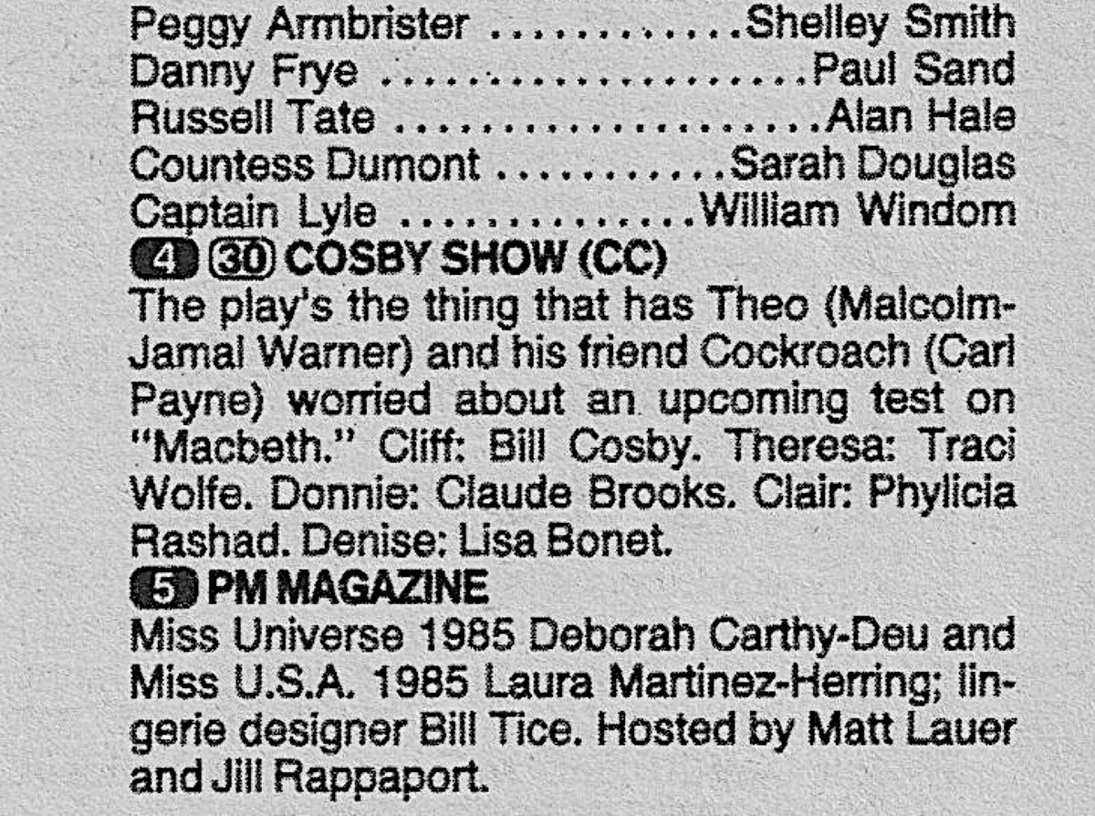 RetroNewsNow's tweet image. 📺On January 30, 1986, Carl Anthony Payne made his first appearance on ‘The Cosby Show’ as Theo’s best friend, Cockroach