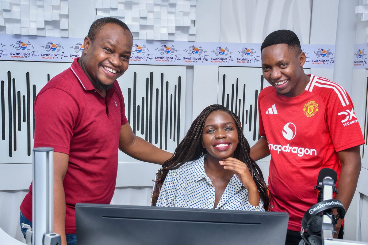 And because it's Friday...

#TheBreakfastClub
Swahilipot Fm 91.7 Mombasa
