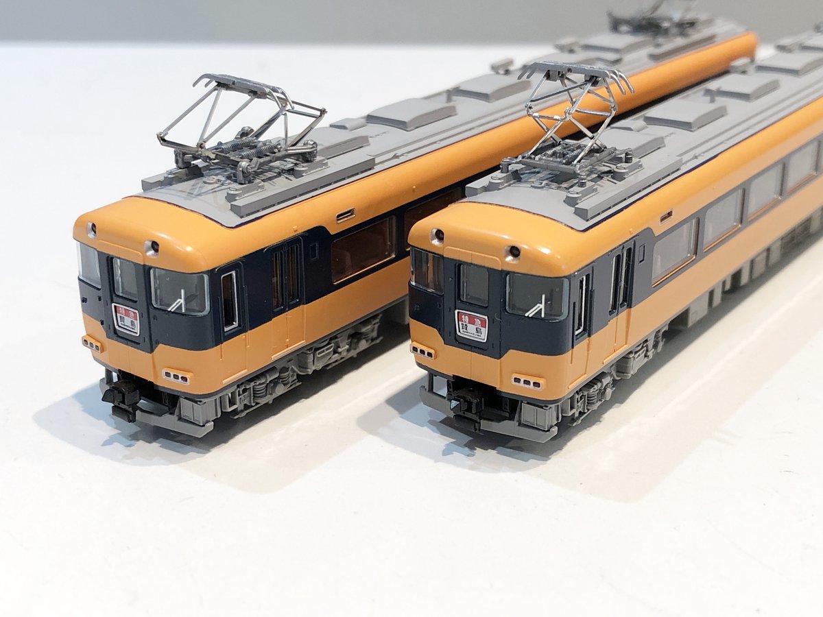 TOMIXの新製品、近鉄12200系スナックカー各種入荷しました。製品は妻面