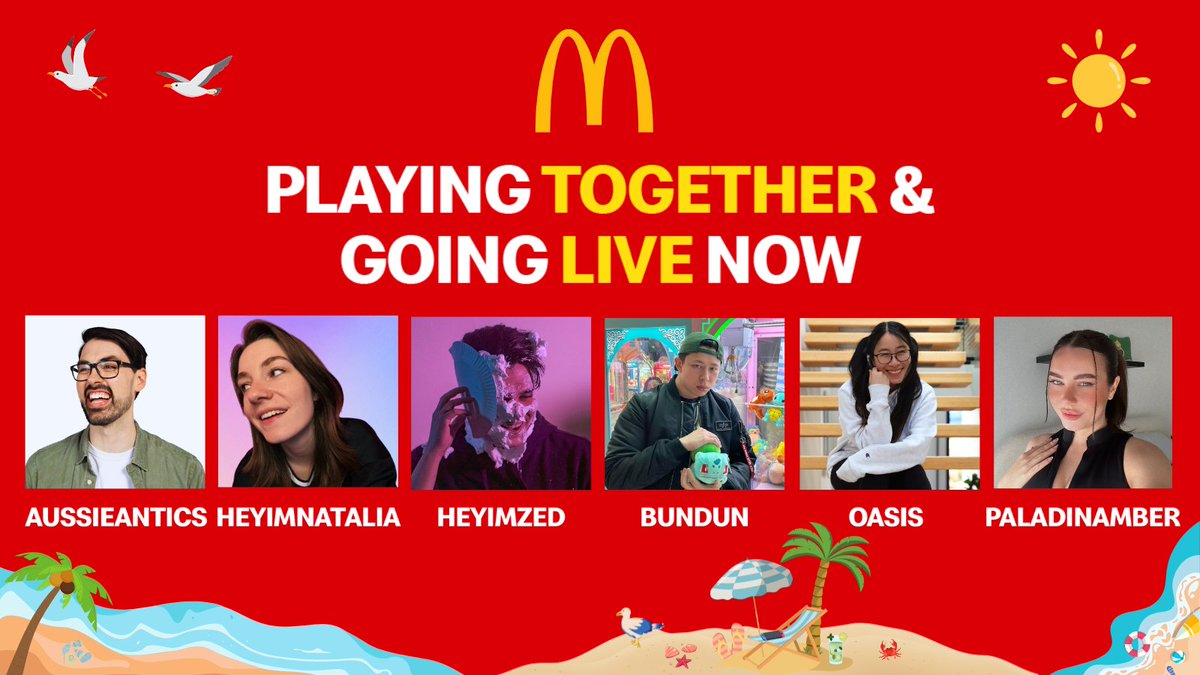 Oasis (@oasisoverwatch) on Twitter photo hi hi join me for today’s final Maccas Run showdown at 2:30 pm AEDT with <a href="/PaladinAmber/">Paladin</a> <a href="/BundunLive/">Bundun</a> to vs <a href="/AussieAntics/">DIG Aussie Antics</a> <a href="/heyimzed1/">heyimzed</a> <a href="/heyimnatalia/">HeyImNatalia</a> ⸜(。˃ ᵕ ˂ )⸝ ❤️ ✨
#MaccasRun #Maccas #McDonaldsAU #sponsored hi hi join me for today’s final Maccas Run showdown at 2:30 pm AEDT with <a href="/PaladinAmber/">Paladin</a> <a href="/BundunLive/">Bundun</a> to vs <a href="/AussieAntics/">DIG Aussie Antics</a> <a href="/heyimzed1/">heyimzed</a> <a href="/heyimnatalia/">HeyImNatalia</a> ⸜(。˃ ᵕ ˂ )⸝ ❤️ ✨
#MaccasRun #Maccas #McDonaldsAU #sponsored