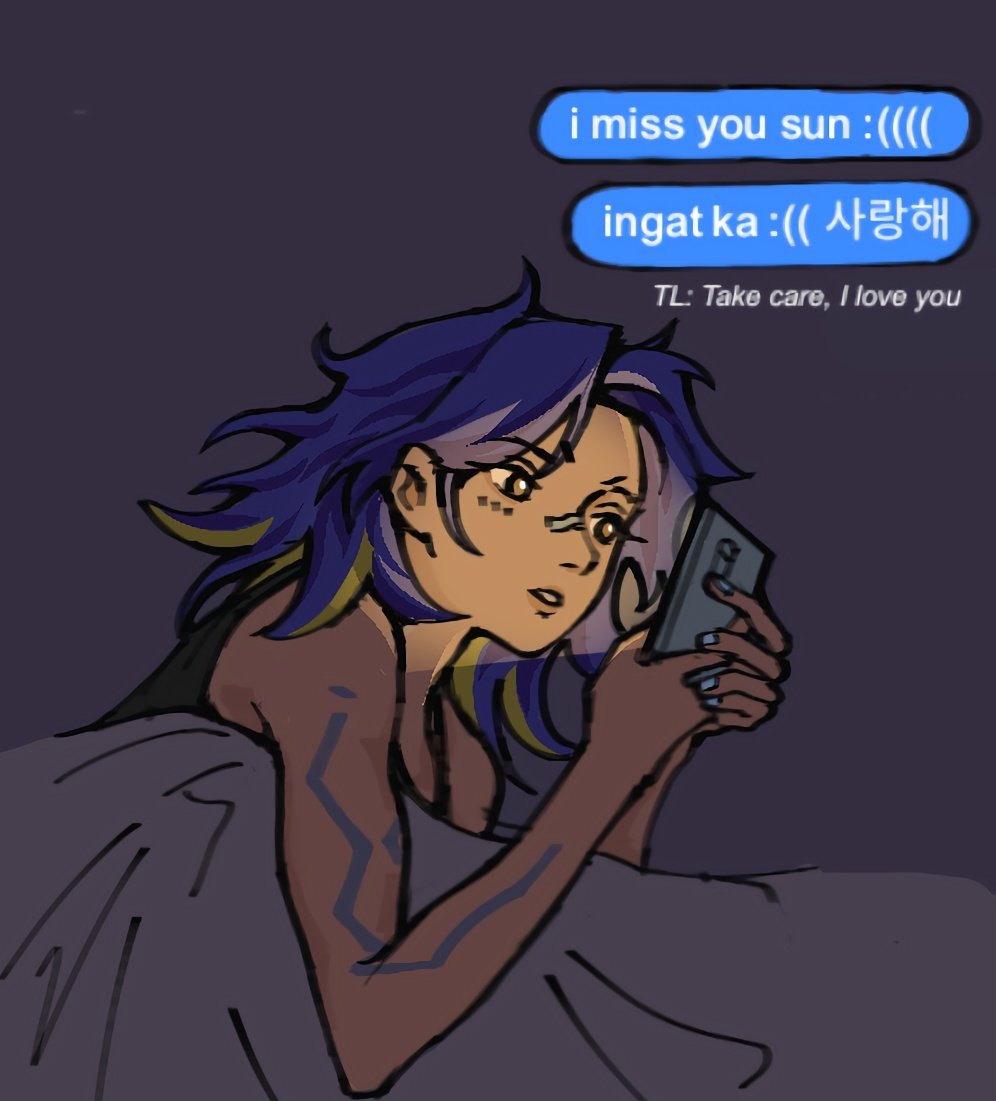 's tweet image. someone confiscate her phone  #lightningstorm