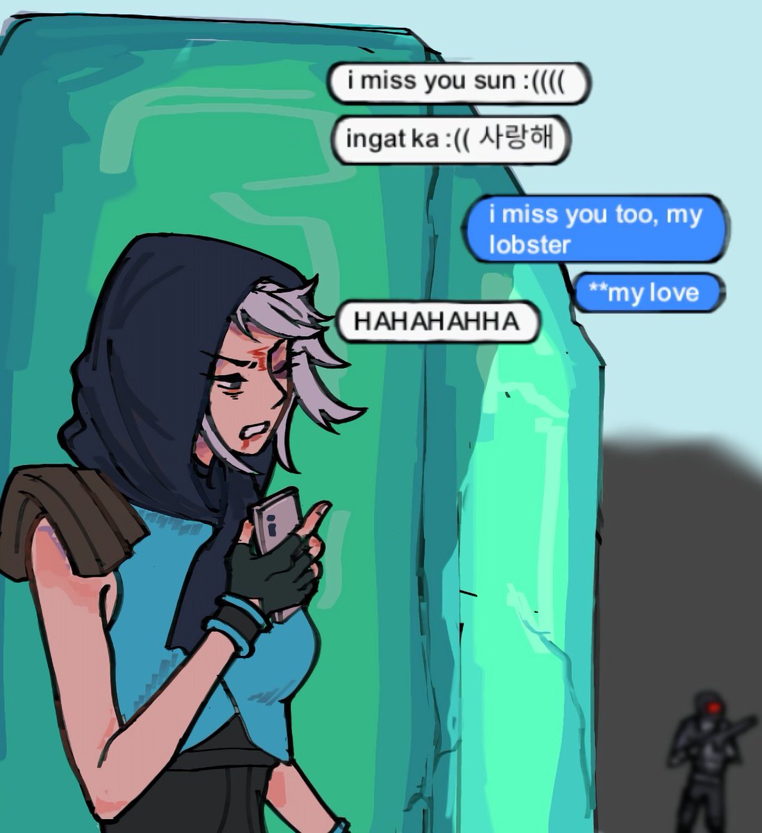 's tweet image. someone confiscate her phone  #lightningstorm