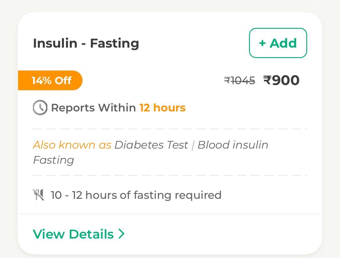 amankrai28's tweet photo. Dark pattern in blood tests--

There is a test called HOMA-IR index (an indicator of insulin resistance). Costs ~INR 1360. Here's the truth bomb, it is a 'calculated value' not even a blood test. It uses your fasting insulin and fasting blood glucose to calculate the value.

Individually, insulin tests cost ~INR 800-900, and fasting blood sugar costs ~ INR 150-200. You will likely pay 30-40% extra for a calculated value because you are unaware.

Calculate Homa IR using this formula:

HOMA-IR Index= {Glucose in mg/dL x fasting insulin (mu/mL) }/ 405