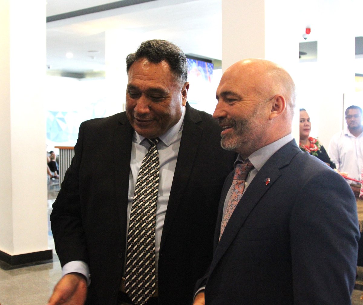 AustHCTonga's tweet photo. Yesterday we celebrated the achievements of 117 Tongans who have successfully completed 13 different courses. 

Australia is committed to supporting Tonga's priorities to enhance skills and education for economic growth and social development through the @aptcpacific https://t.co/BpbuSGNSbB