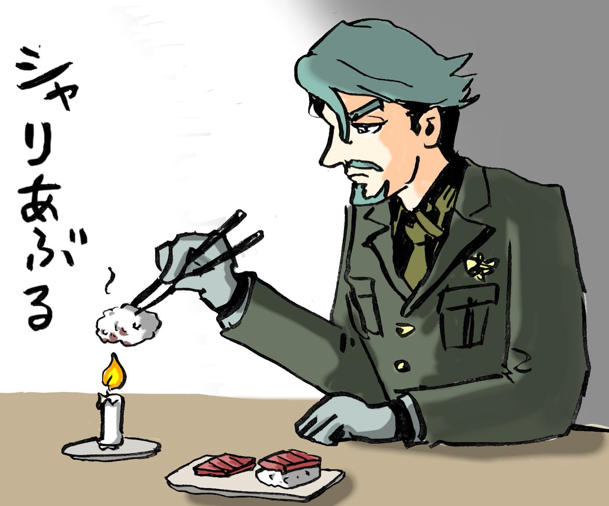 #今月描いた絵を晒そう
パロディ 