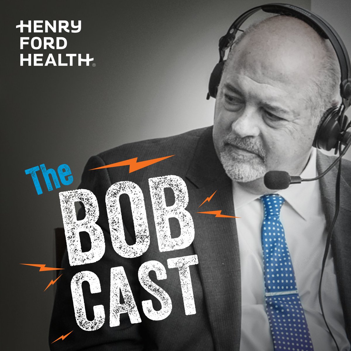 HenryFordHealth's tweet photo. Introducing The BOBcast - a new podcast hosted by our President &amp; CEO Bob Riney! 🎙️ Launching Feb. 4, the BOBcast will introduce listeners to the relentless visionaries driving change &amp; tackling some of society’s biggest challenges. Watch the trailer now: https://t.co/dvSQ9q3ZUM https://t.co/jRY2GUfcXP