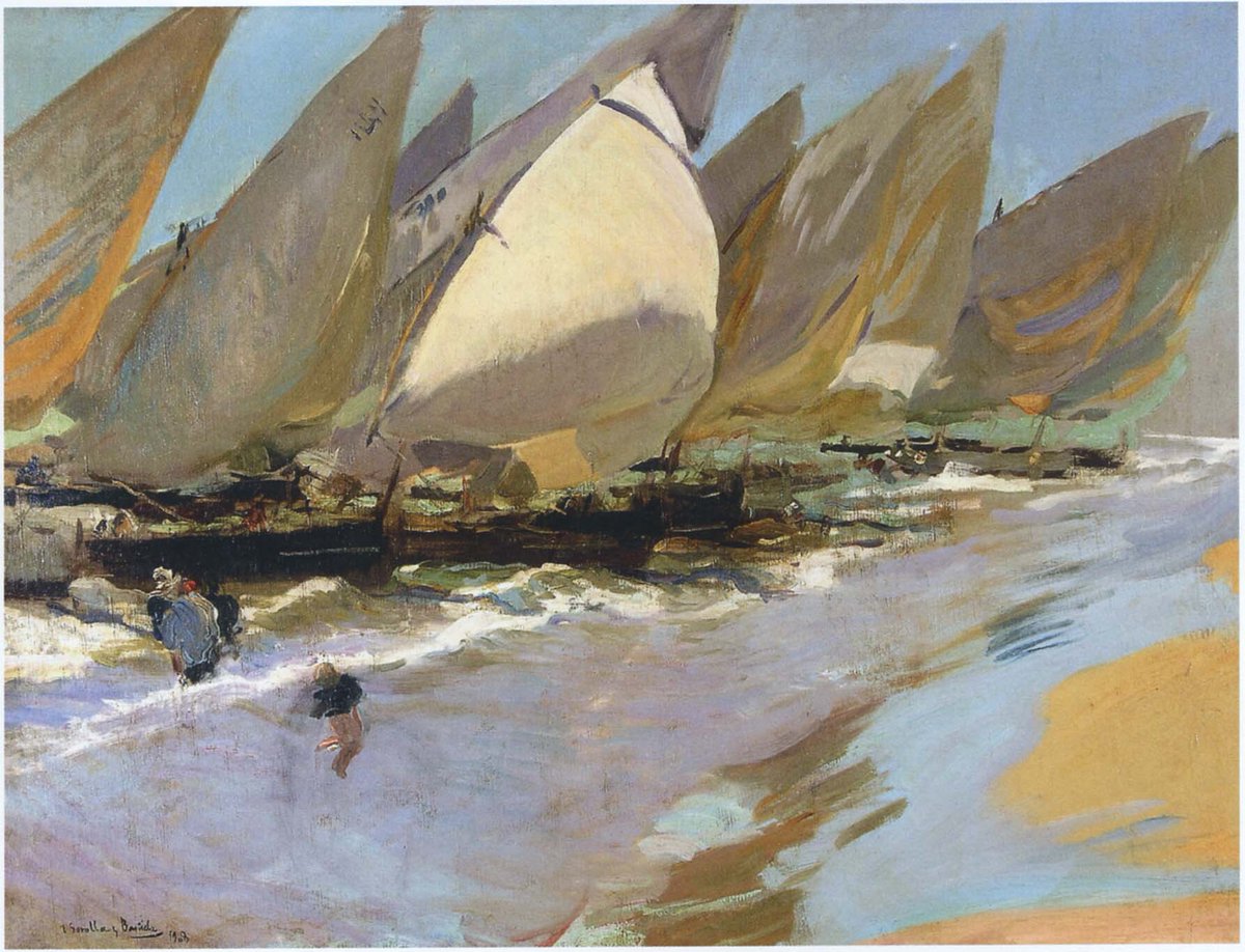 Fishing Boats #artbots #sorolla