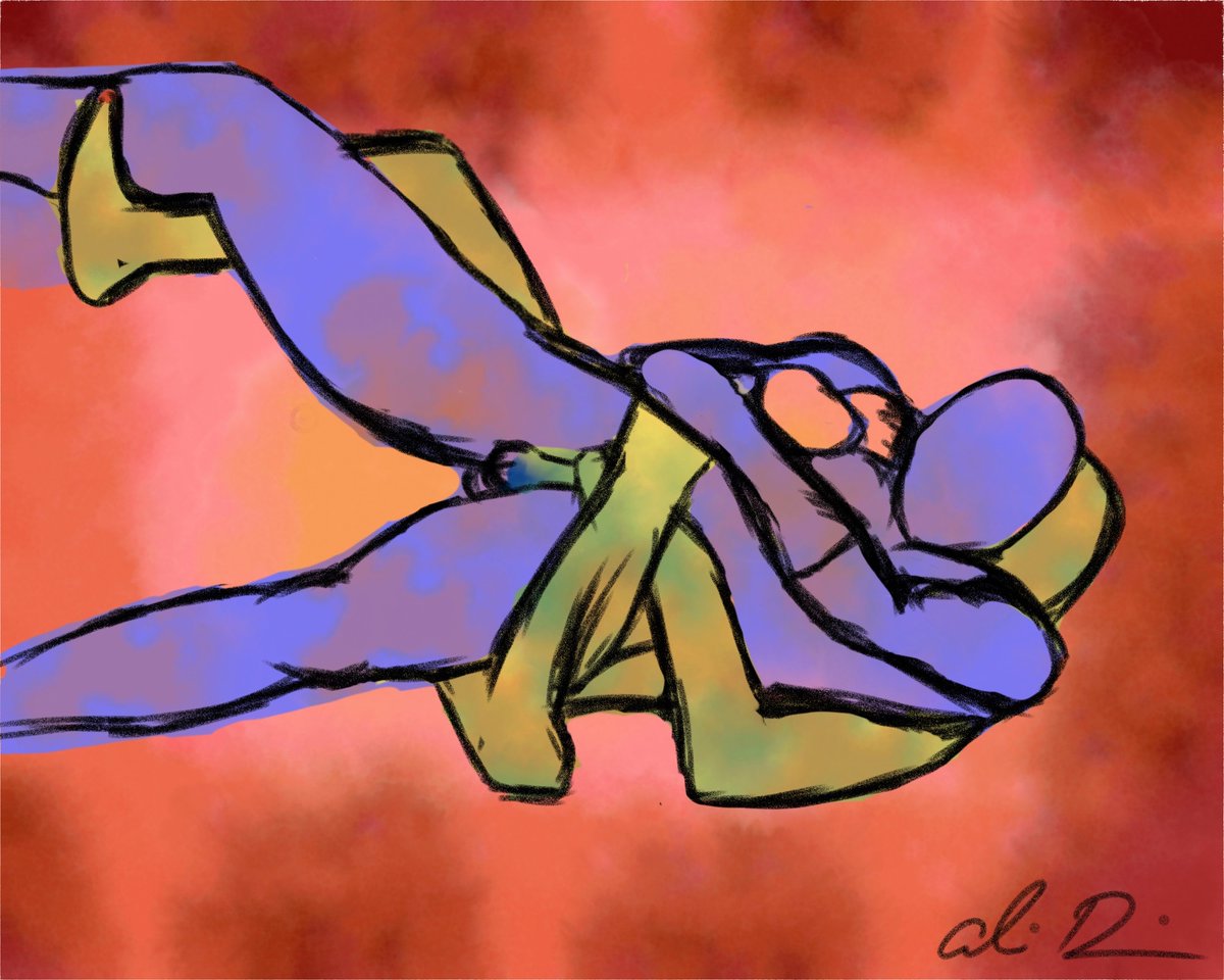 SexWithYourMind's tweet photo. “The Art of Kink: Wrestling” (WIP Art) https://t.co/6GBVd1uZpx