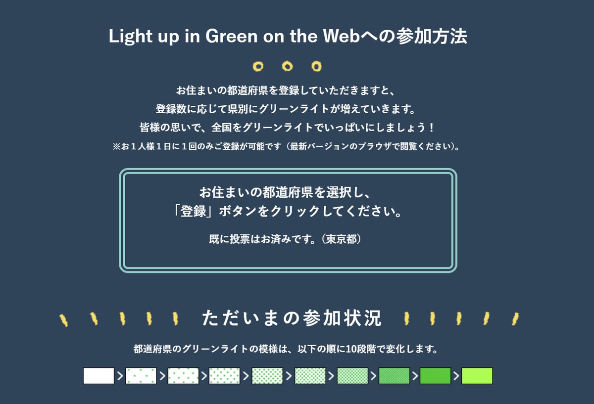 doctorK1991's tweet photo. 【皆さまへお願い】 
2025年3月9日(日)～15日(土)は世界緑内障週間です。緑内障啓発のための国際的なイベントです。  

上記時期に緑内障の認知と啓発に向けて、各地のランドマークや医療施設等が緑色にライトアップされます。  

また、Web上でも「ライトアップ in グリーン運動」が行われています。  

緑のライトが意味するものは、緑内障治療にとって「早期発見」「継続治療」が大切であり、希望をもって治療しましょうというメッセージです。  

一人でも多くの方が、1日でも長く「普通に見られる」ことを願って、 Web上でもグリーンのライトを増やすのためご協力をお願いします☺ 

登録は簡単で、下のリンクからサイトに飛び、お住まいの都道府県を選択���るだけです。1万人を超える登録者がいたら良いなぁと思っています📷 （去年は惜しくも超えませんでした）
https://t.co/KFkhyp3SCX

登録いただいた方は、周りの方に広めるためリツイートや「登録しまた！」という���メントをいただけると、非常に助かります。  

このツイートには緑内障啓発もまとめる予定ですので、ブックマークにしていただけると、今後の参考にもなると思います！  皆さまのご協力をお願いいたします。

ライトアップされた場所を撮影した、あるいは過去に撮影されたことがあれば、コメントいただければ嬉しいです。よろしくお願いいたします！