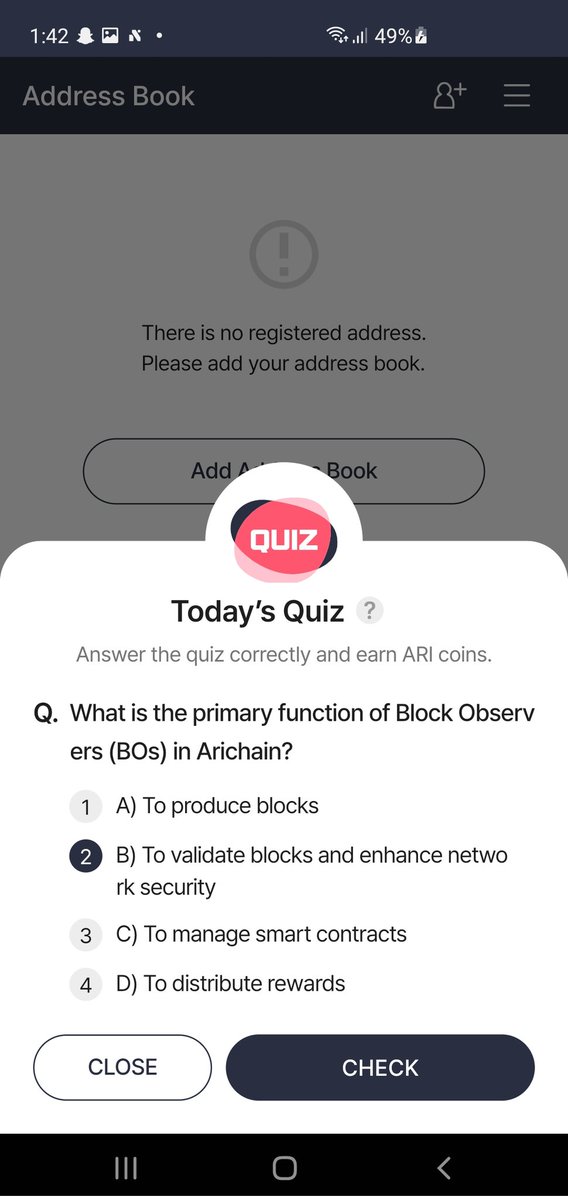 Jihbizbolaji's tweet photo. 🚨 Arichain Quiz Answer
Follow,Like & Repost
31/01/2025
🔗Download Android App : ⬇️
https://t.co/yR7rXAHqOJ…
- Click on testnet and register
- Use Code: 678e7f38a4a76
- Backup Master key
- Check it Daily & complete quiz
#Arichain #Ariwallet #Arichainanswer #PiNetwork https://t.co/cBZDYMzmDV