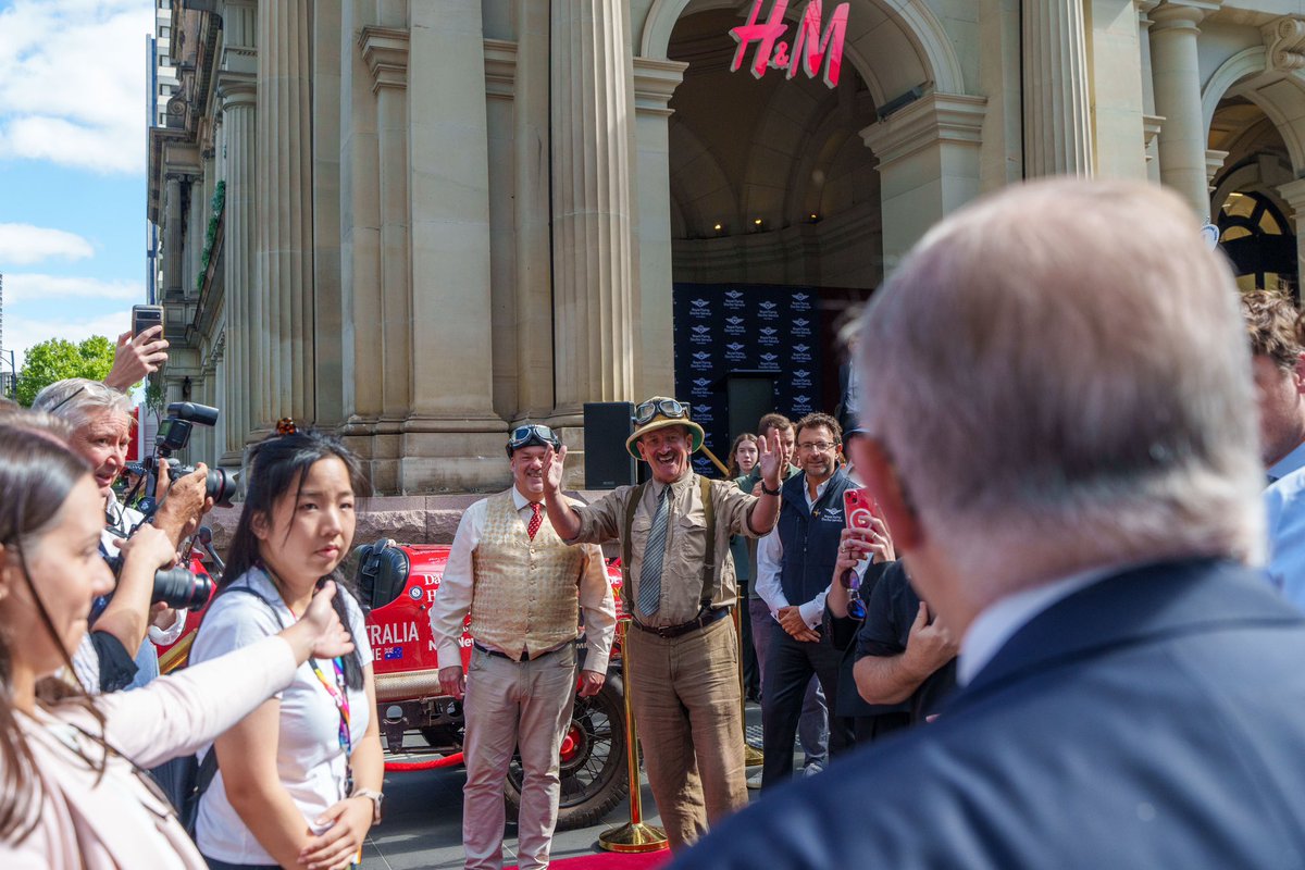 “Completely nuts” is how Matthew Benns described his and Warren Brown’s latest adventure. 

They have just driven an actual 1925 Bean 14 car all the way from London to Melbourne. 

All the while raising money for the incredible work the Royal Flying Doctor Service does right