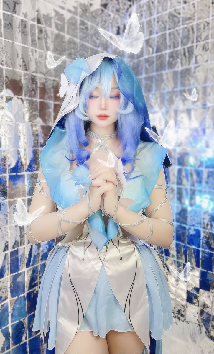 spicynikuu's tweet photo. Make a wish 🦋✨
What are your hopes for 2025?
#shorekeeper #cosplay #WutheringWaves https://t.co/eJH516u2fT