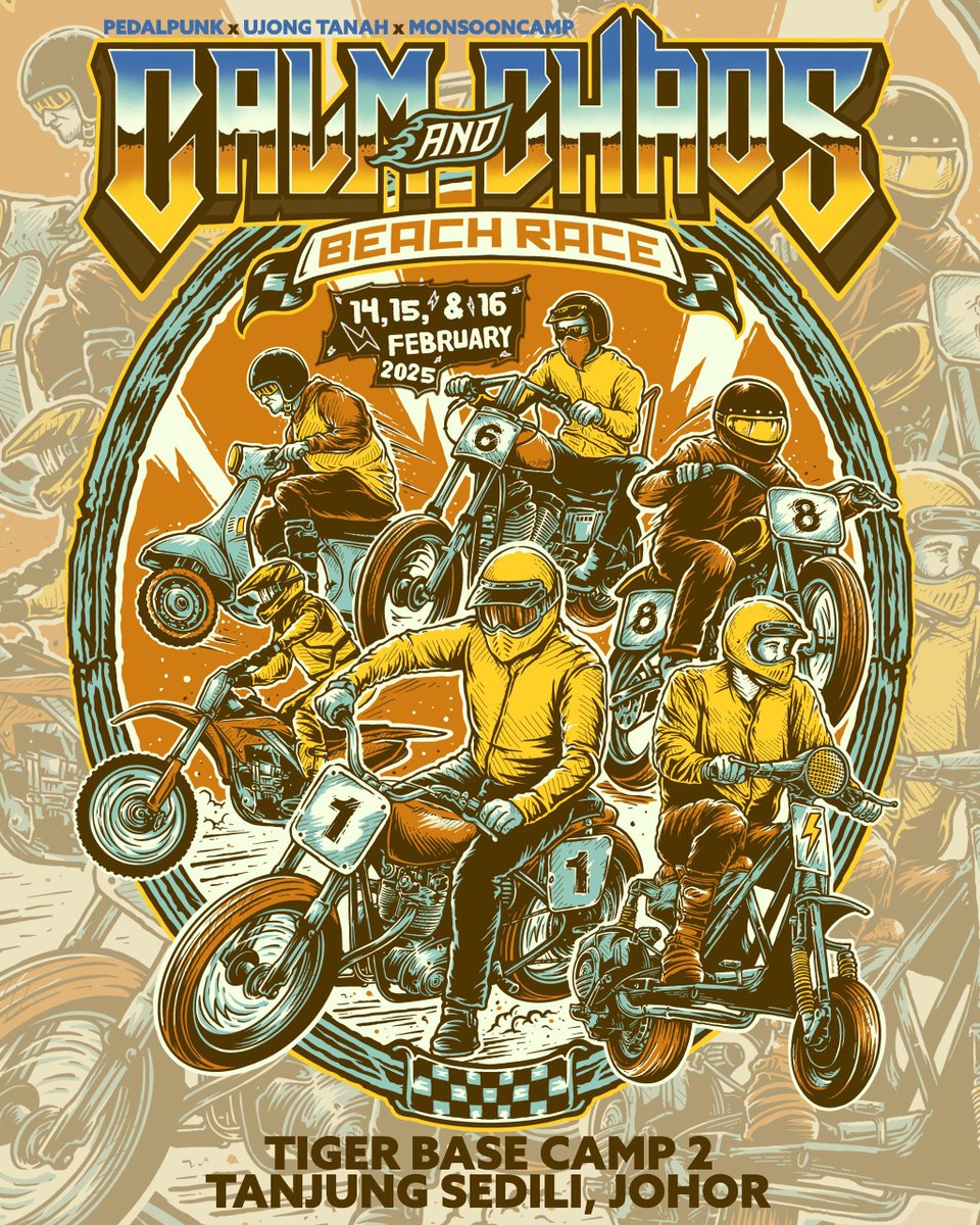 Salam Jumaat barakah jangan main sorok sorok. 
14, 15 and 16hb February ni jom camping dengan kitorang di tepi pantai Tanjung Sedili, Johor. 

Jom lepak lepak santai sambil layan beach race, musik dan berbagai activity lain lagi. 

Tempah tiket sekarang!