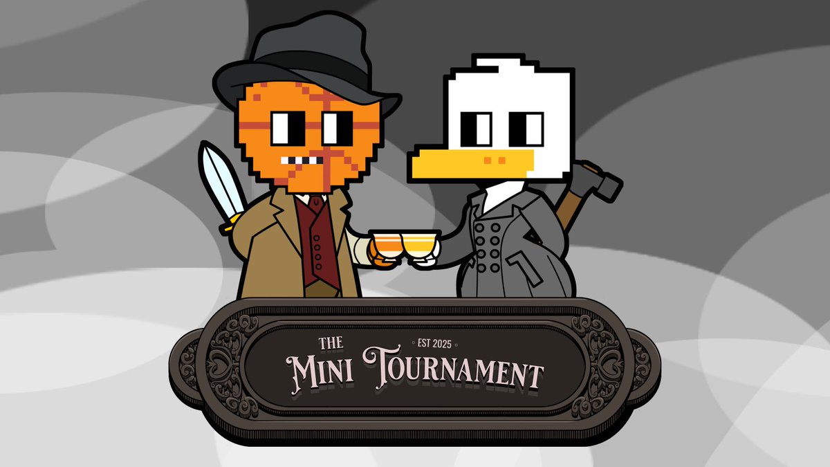 The Mini Tournament is LIVE!!

🏆 Earn Trophies  
🛒 Buy NOUNS-themed limited edition items
👬 Join your TEAM and earn more!

Today through Sunday!!