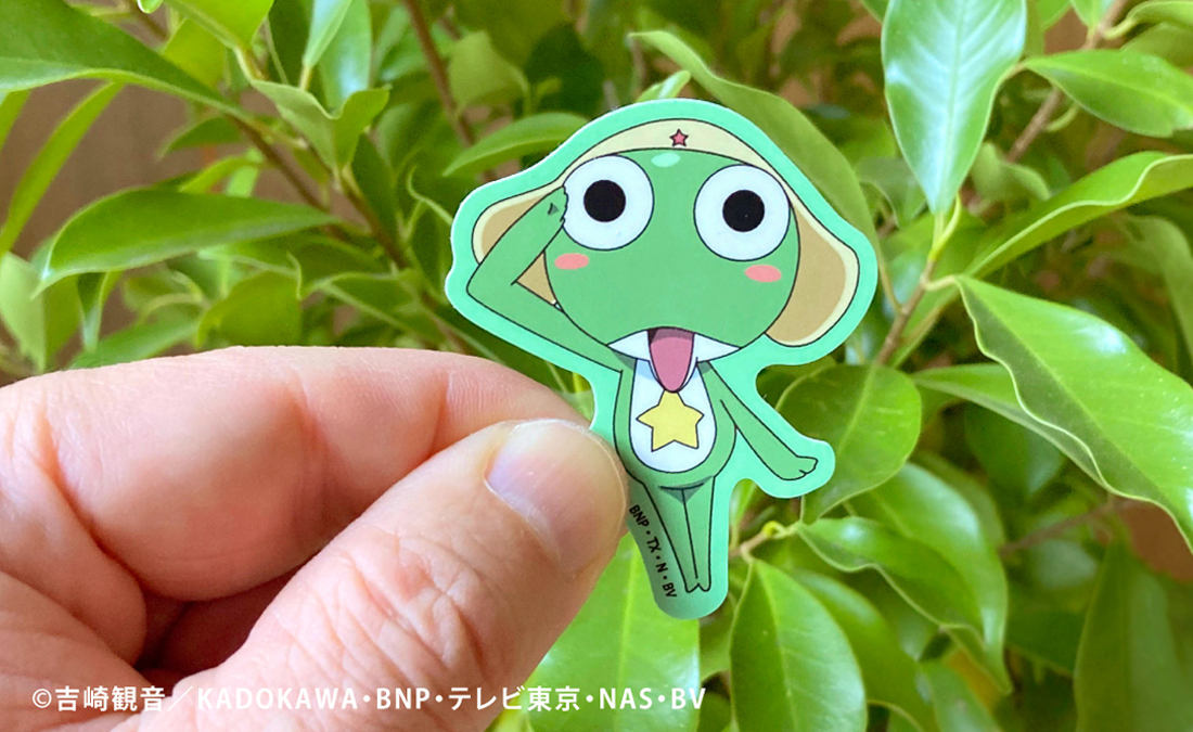 新商品🌟／ アニメ『ケロロ軍曹』のステッカーが新発売✨ ミニサイズや