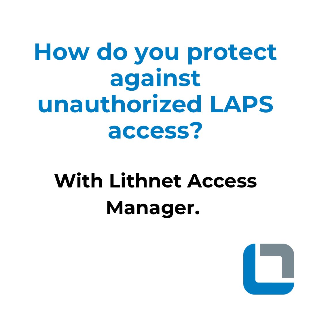 lithnet_io's tweet image. Lithnet Access Manager helps you enforce strict access controls, with MFA, fine grained permissions and rate limiting of LAPS passwords, all via a mobile-friendly web app. Find out more > lithnet.io/products/acces…
#Lithnet #AccessManager #Laps #Rapidlaps