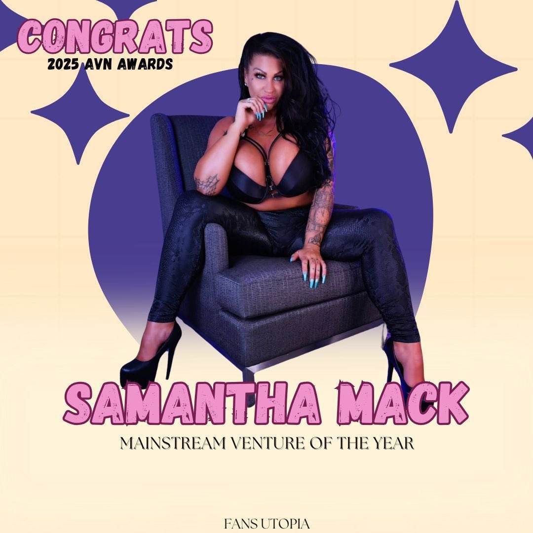 Fans Utopia (@fansutopia1) on Twitter photo 🌟 <a href="/TheSamMack/">The Sam MACK</a> is taking over—on AND off the screen! 🌟
The powerhouse Samantha Mack just won the 2025 AVN Award for Mainstream Venture of the Year, proving she’s not just an icon in the industry—she’s a force everywhere she goes. 💥✨
From setting screens on fire to making 🌟 <a href="/TheSamMack/">The Sam MACK</a> is taking over—on AND off the screen! 🌟
The powerhouse Samantha Mack just won the 2025 AVN Award for Mainstream Venture of the Year, proving she’s not just an icon in the industry—she’s a force everywhere she goes. 💥✨
From setting screens on fire to making