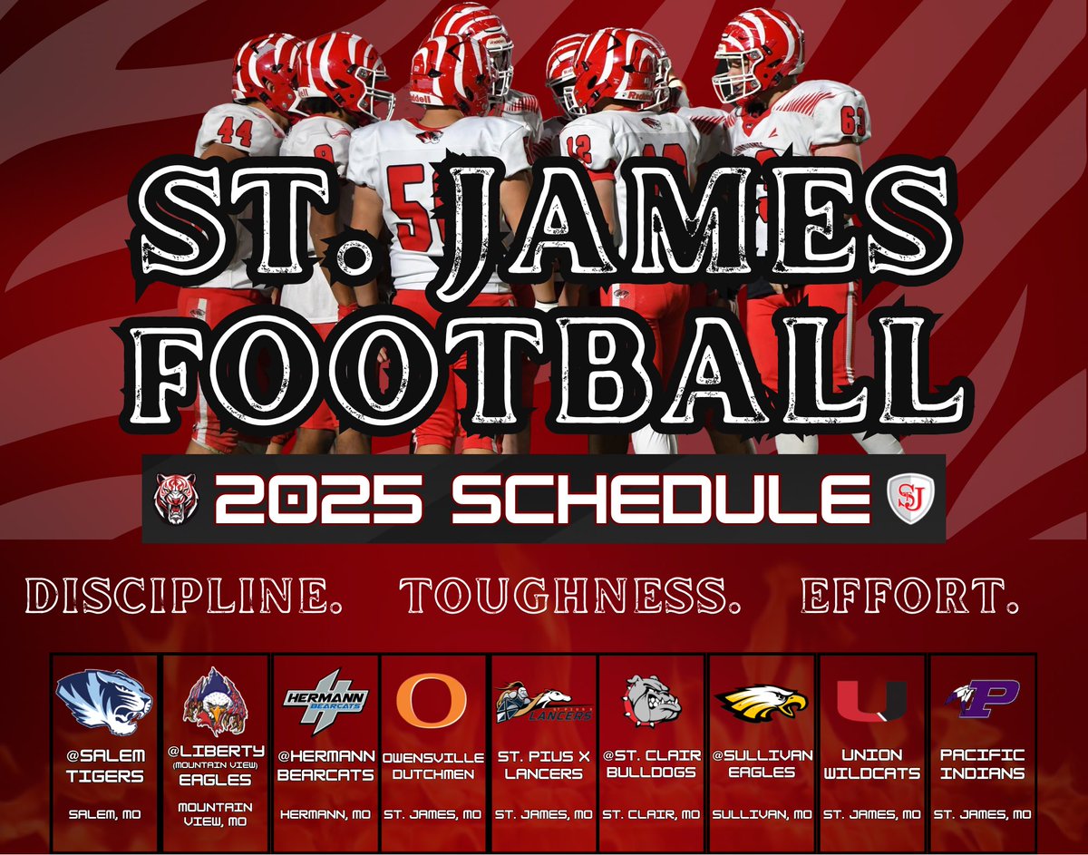 St. James Tigers Football tweet media