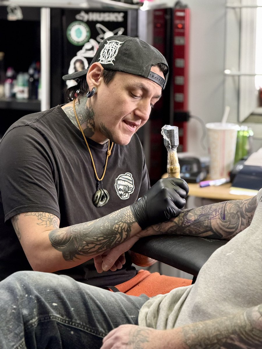 New Ink in Sundre! Did you know Sundre has a brand-new tattoo studio? For this edition of our Proprietors Series, we stopped by Juicy Quill Tattoo to meet Tony—an artist with a passion for ink, murals, and handcrafted jewelry.

Located on 7 St. SW, right next to OutWest Car Wash