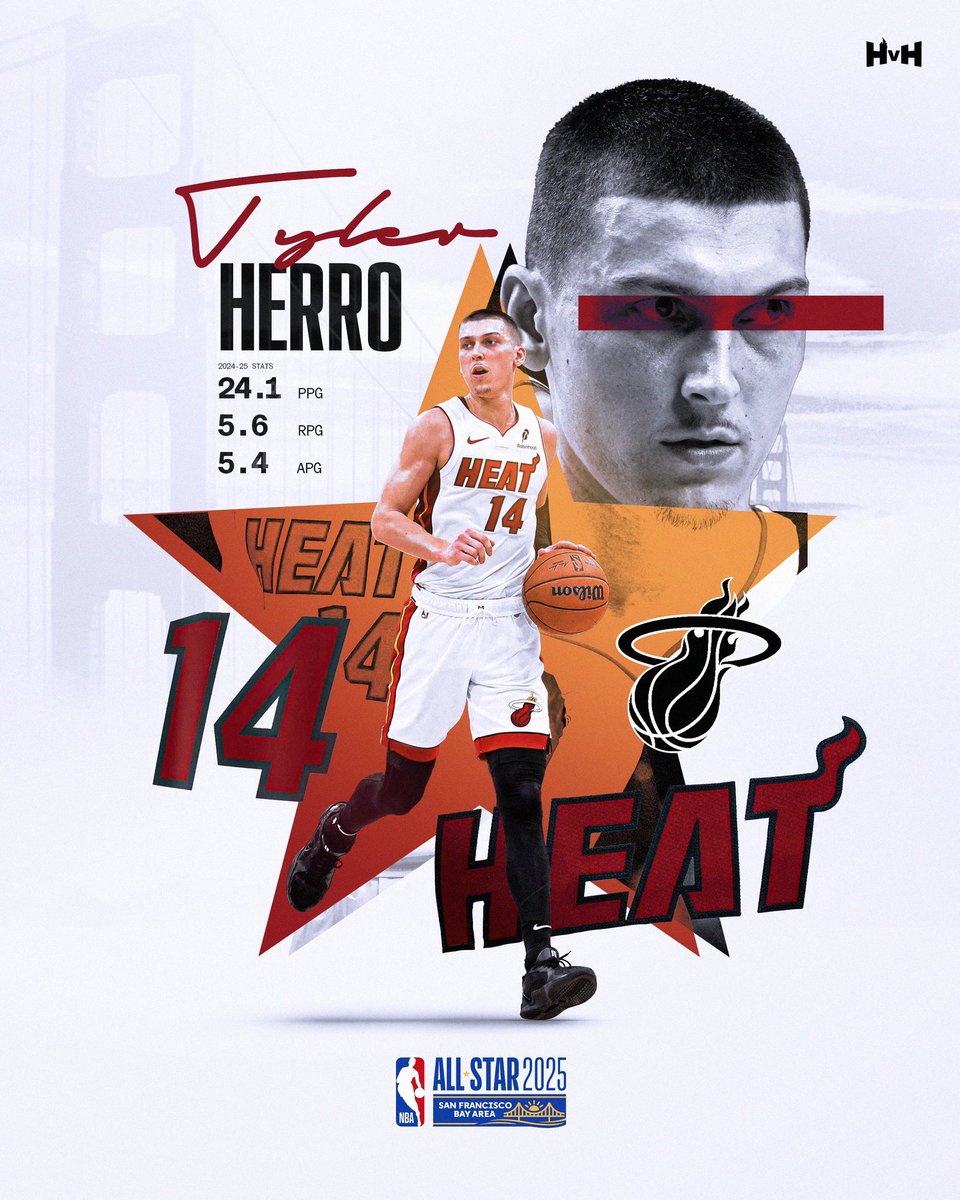 Tyler Herro has been named an NBA All-Star 🔥