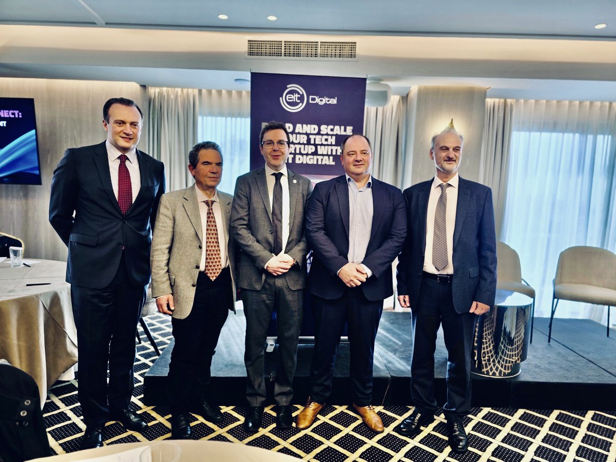 🚀 One Year of @EIT_Digital  in Athens: A Milestone for Greece’s Innovation Ecosystem 🇬🇷✨<a href="/IccsNtua/">ICCS - NTUA</a> <a href="/ISENSE_GROUP/">I-SENSE GROUP/ ICCS</a> 
#innovation #DigitalTransfromation #GreekMinistry #GreekStartups 
eitdigital.eu/newsroom/event…