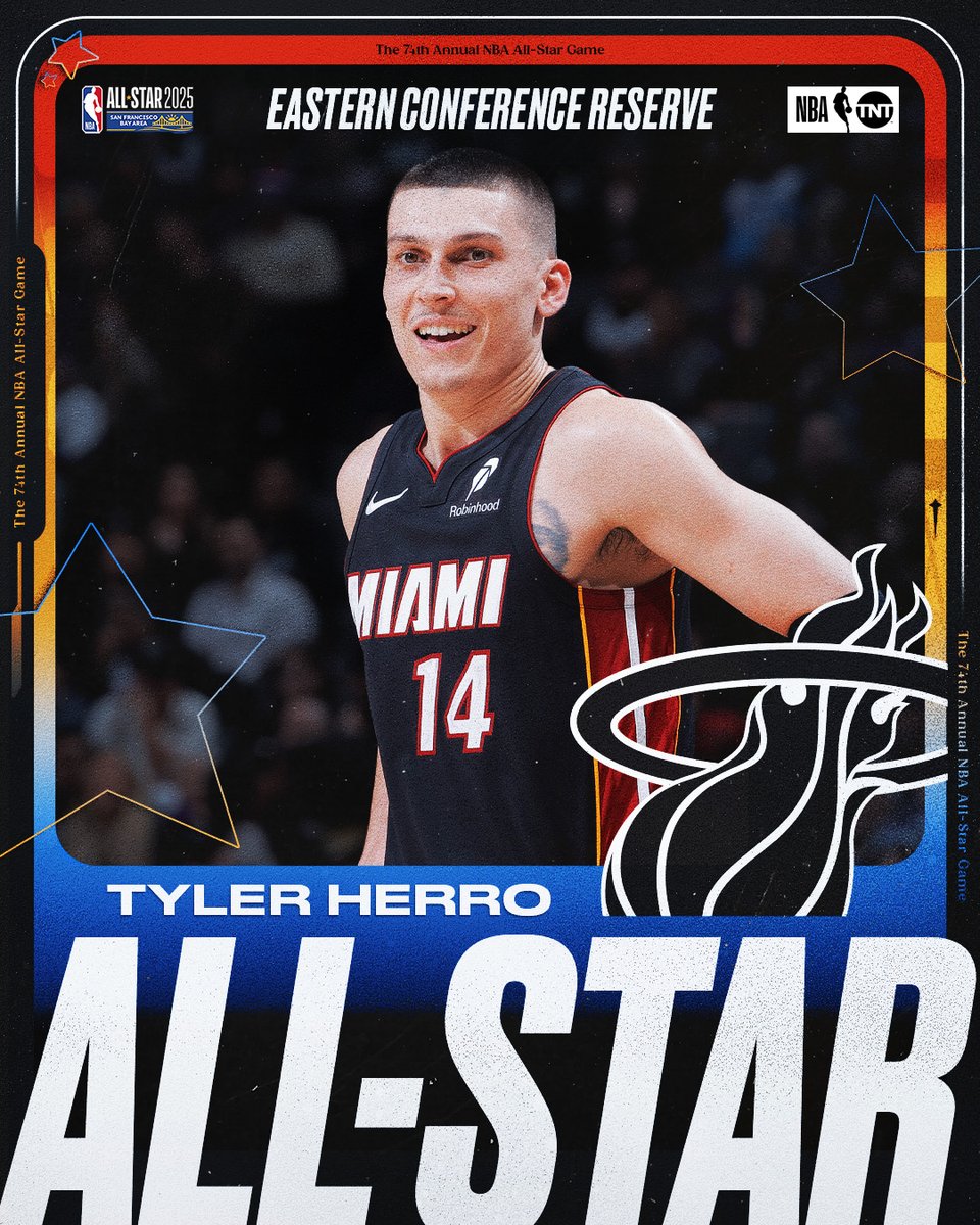 Tyler’s been holding it down for the 305 🔥

Tyler Herro is an #NBAAllStar!