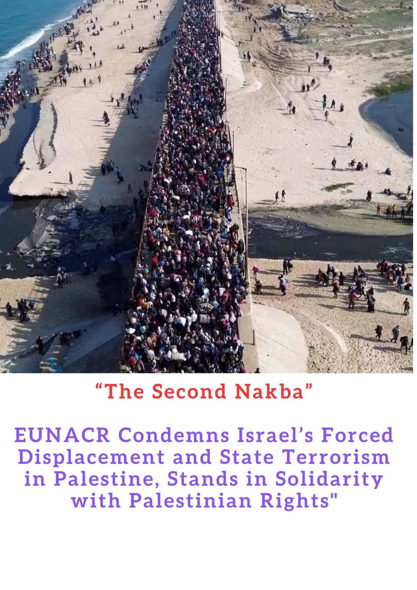 The European North African Center for Research, (EUNACR), stands in unwavering solidarity with the Palestinian people and their legitimate rights to their lands, self-determination, and freedom from occupation. 
#WarOnGaza 
#eunacr

eunacr.com/2025/01/30/the…