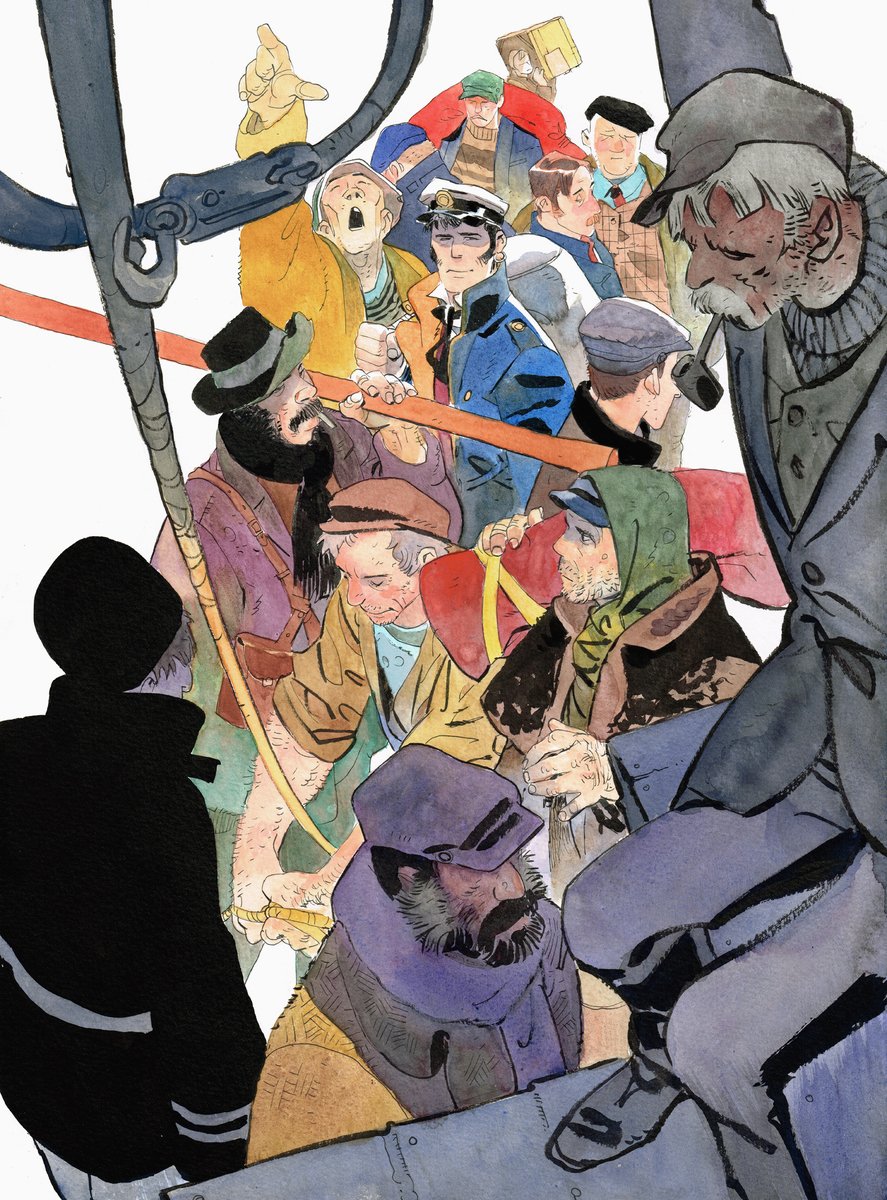 matiasbergara's tweet photo. Corto Maltese.
#bd #watercolor https://t.co/uS9Mqk2nt6