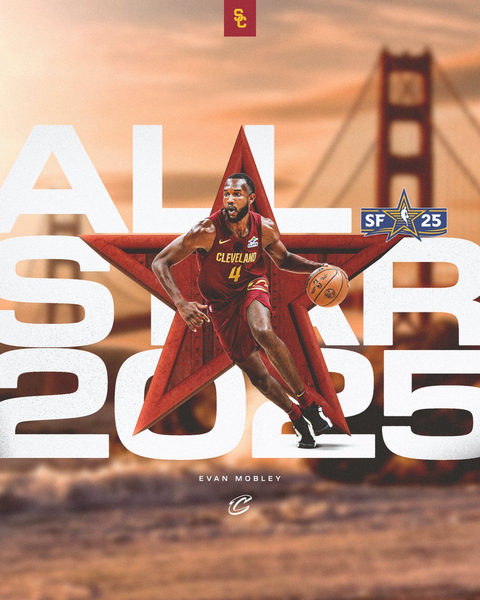 USC_Hoops's tweet photo. Congratulations to our guy @evanmobley on earning his first @NBAAllStar selection! ✌️ https://t.co/G9fkogEVyH
