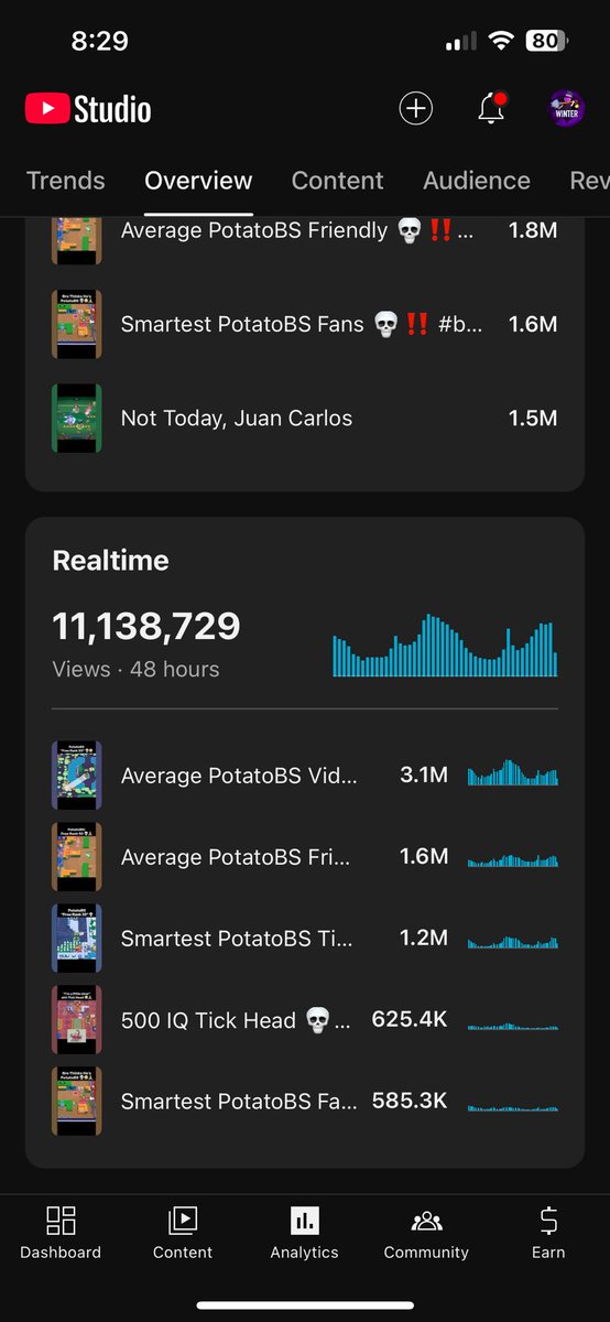 PotatoBS tweet media