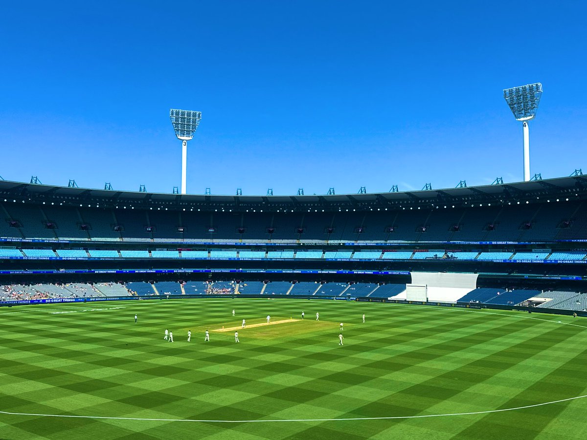 cath_purple's tweet photo. Absolute cracking day for the @AusWomenCricket first test in 76 years at the @MCG
The ground looked perfect, wouldn’t expect anything less from the best city and sporting capital of Australia
#Home #ILYMelbourne #TheWAshes #AUSvENG https://t.co/i9TfuEbyI7
