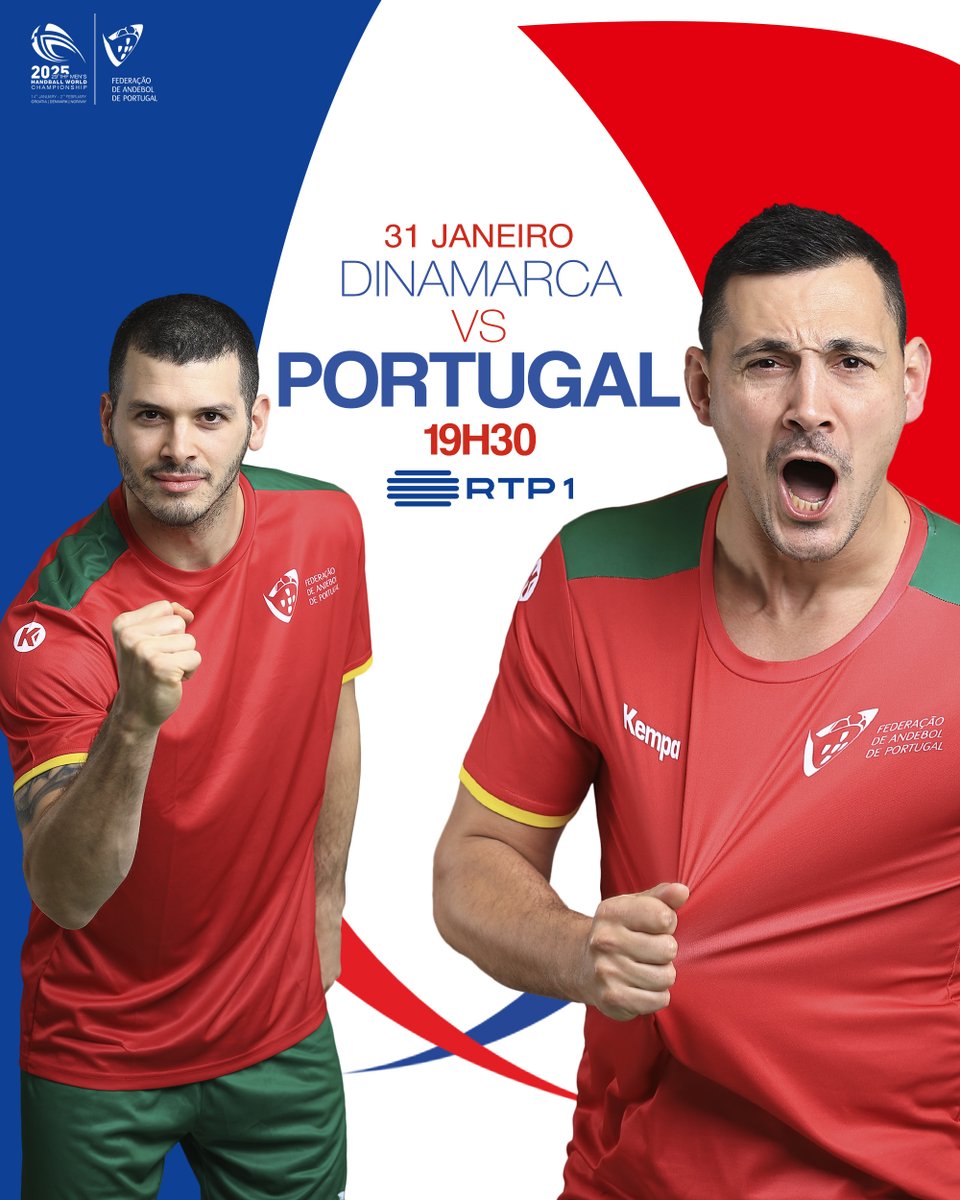 Hoje queremos vocês todos agarrados à televisão 📺🇵🇹