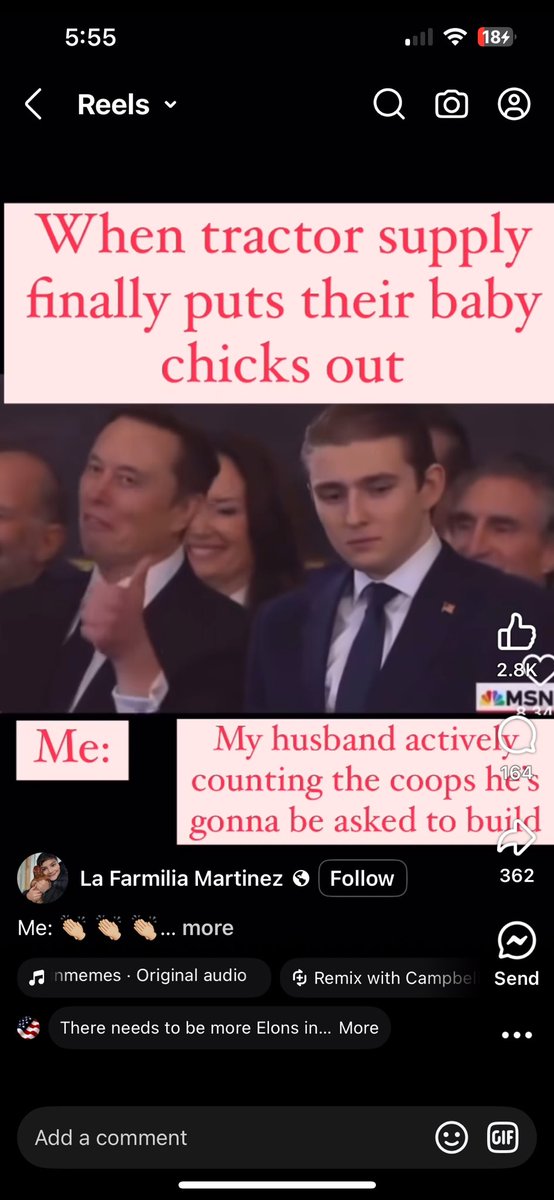 huggiethe's tweet photo. Wait…. Is Barron @elonmusk son?? https://t.co/NPYL041xmr