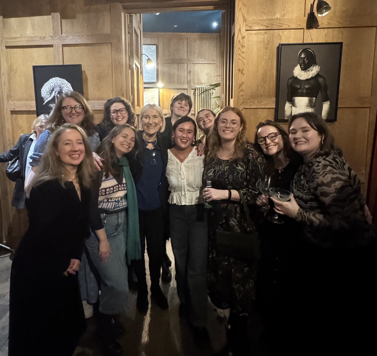 Bidding adieu (but not really) to the absolute icon that is <a href="/quercusjane/">Jane Wood</a> ♥️ pictured here with all her fan girls, past and present