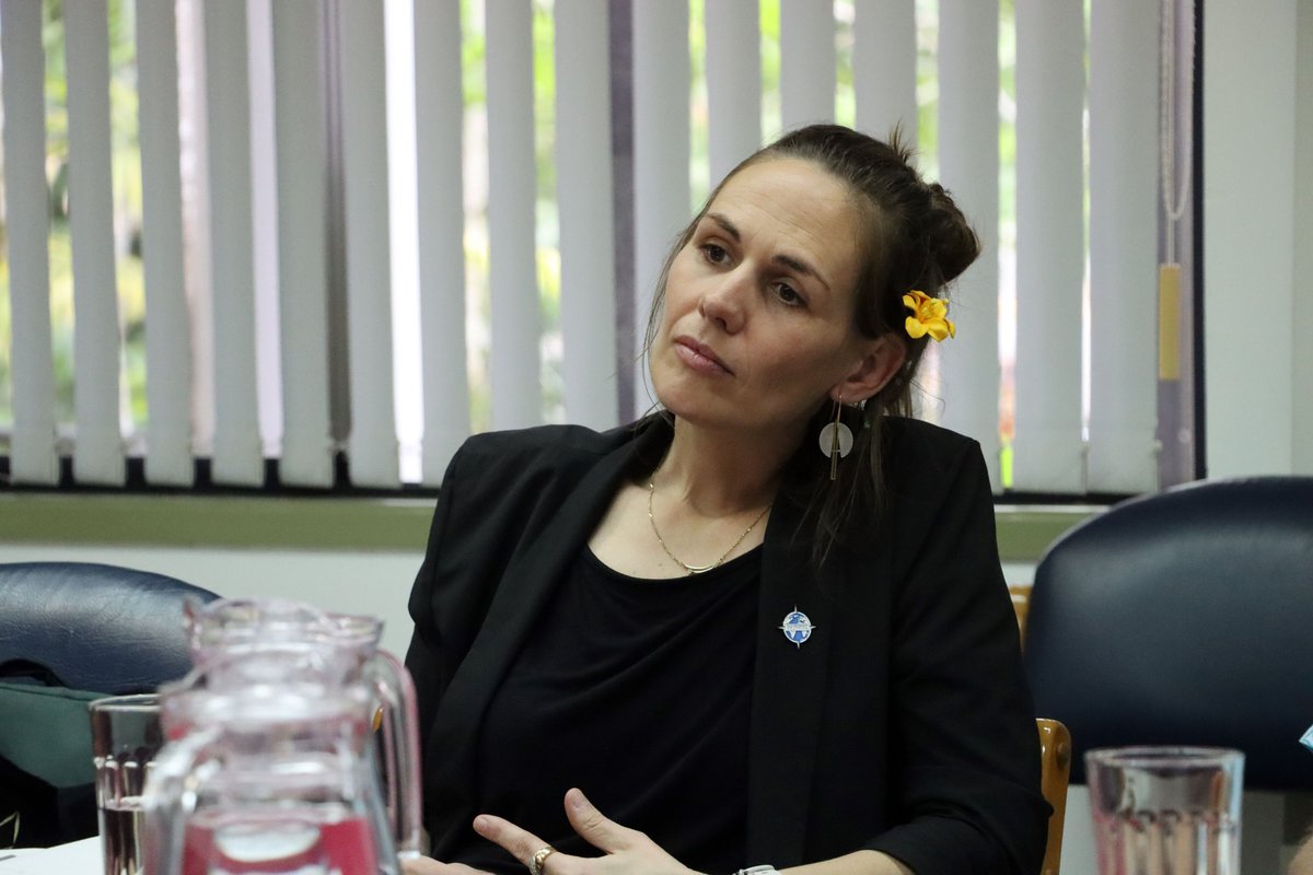 SprepChannel's tweet photo. A visit by the @WaittFdn and @WaittInstitute to #SPREP explored aspects of the common goal of the 2 organisations, to protect and conserve marine life and resources, and identified areas for future collaboration to support #Pacific Island countries. 🌊🪸🌿
#ResilientPacific https://t.co/2VTrUYrELM