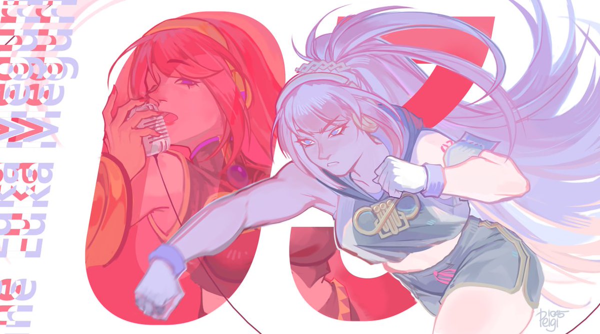 man I love her in-game boxing outfit but the sleeves had to go #巡音ルカ誕生祭2025 #巡音ルカ16周年