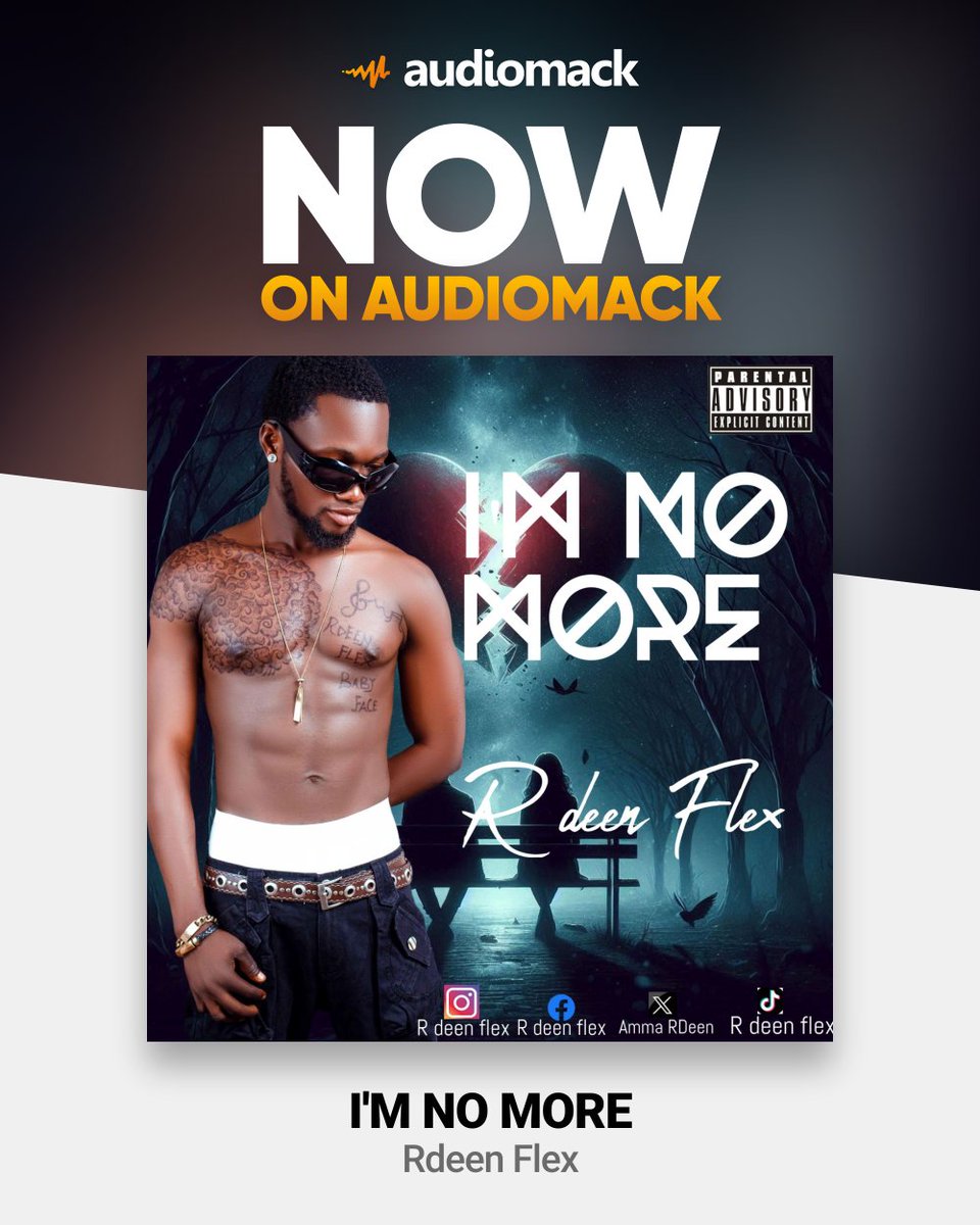 amma_rdeen's tweet photo. Xup everyone it's your lovely boy RDeen flex dishes out with another banger titled I'm no more , hurry and stream love you al

https://t.co/TqZvTjdUhP
#repost #wizkidfc #wizkidfcns
@WizkidSource @WizkidGallery @wizkidayo @officialnairam1 @DONJAZZY @Olamide @davido @yabaleftonline https://t.co/FQ4BbwMO8L
