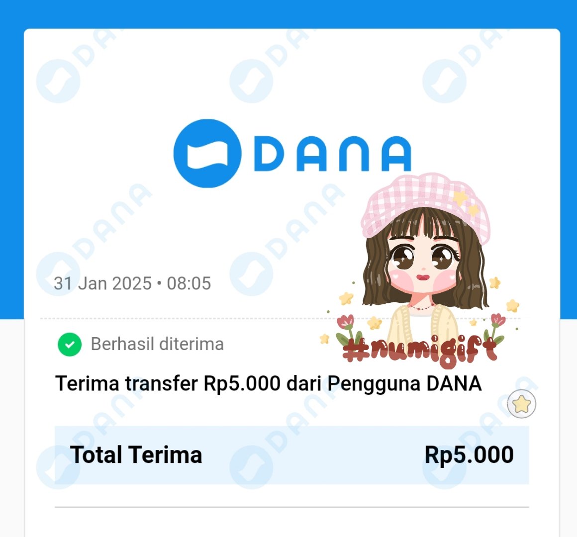 ntcenz's tweet photo. ୨Prize received୧
⊹ Host : @numilkie
⊹ Admin claim : @claimspl
⊹ Sponsor : @HBurn_Official
Alhamdulillah, thank you kak numi dan kak sponsor. Semoga rezekinya lancar terus, sehat selalu dan selalu dilancarkan urusannya, aamiin ᵔᴗᵔ
💌 : #numigift https://t.co/Zm610i5sKe