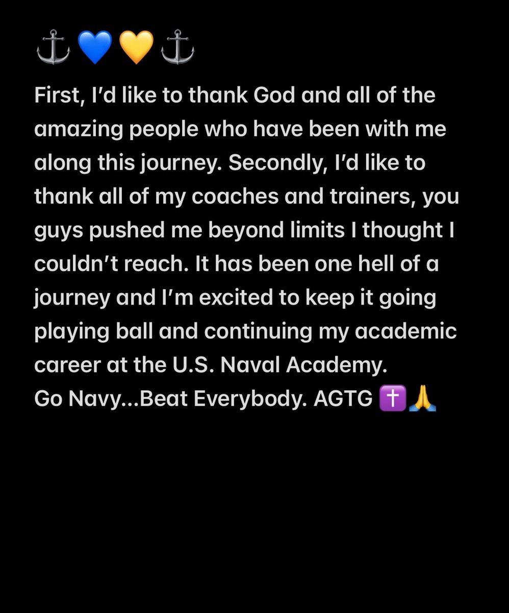 JP Donovan (@jpdonovan81) on Twitter photo Thank you God 🙏🙏 Nothing is possible without The One above ✝️
Go Navy…Beat Everybody 🗣️
<a href="/CoachTKrause/">Tim Krause</a>
<a href="/_CoachNew/">🇺🇸 Brian Newberry ⚓️</a> Thank you God 🙏🙏 Nothing is possible without The One above ✝️
Go Navy…Beat Everybody 🗣️
<a href="/CoachTKrause/">Tim Krause</a>
<a href="/_CoachNew/">🇺🇸 Brian Newberry ⚓️</a>