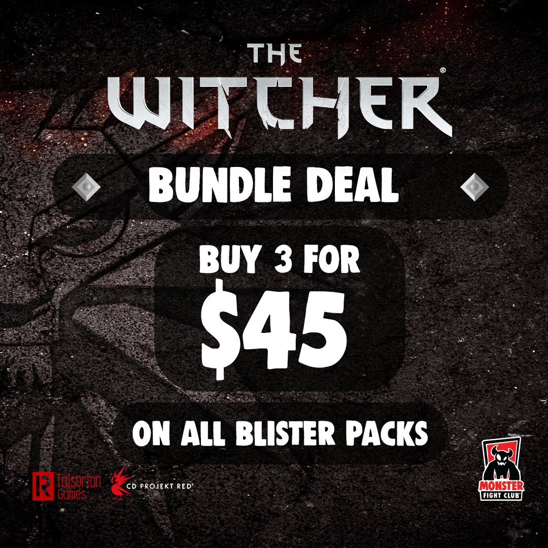 MonsterFight31's tweet photo. Monsters! We are doing a little Lunar New Year warehouse cleaning at MFC, and you get to benefit!! We have deals scattered all over the site.

Plus, Witcher fans, we are running a buy three blister packs for $45.

https://t.co/bOReKrm2oh
.
.
.
.
#monsterfightclub #cyberpunk #tabletopterrain #tabletopminiatures #rtalsoriangames #witcher #thewitcherrpg #tabletopterrain #borderlands #borderlands3 #tabletopwargaming #sale