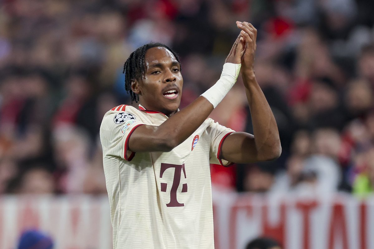 FabrizioRomano's tweet photo. 🚨⚪️ Tottenham have presented their project to Mathys Tel and his agent with game time as key factor.

Spurs also had direct meeting with Bayern to guarantee €60m fee in case Tel decides to accept.

👀🇫🇷 Mathys needs some time to decide… with several clubs keen and in talks. https://t.co/3xVuVgrBwV