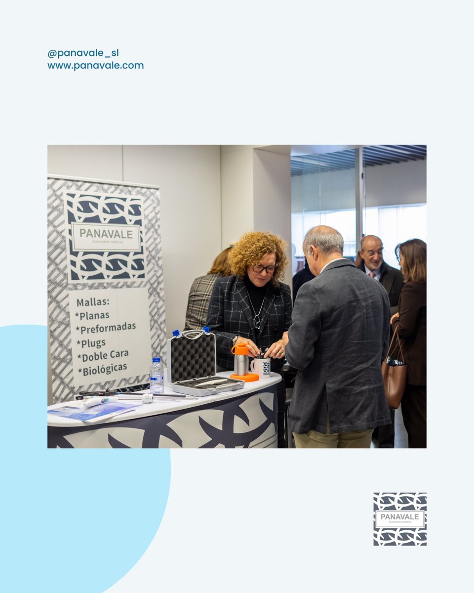 panavaleSL's tweet photo. ¡Estupenda y enriquecedora jornada en el XL Congreso de Cirugía General de la SVC en Valencia! 

El equipo de Panavale ha estado presente, aprendiendo de los mejores profesionales y compartiendo las últimas novedades en suministros médicos. https://t.co/BiKCxXI0Ts