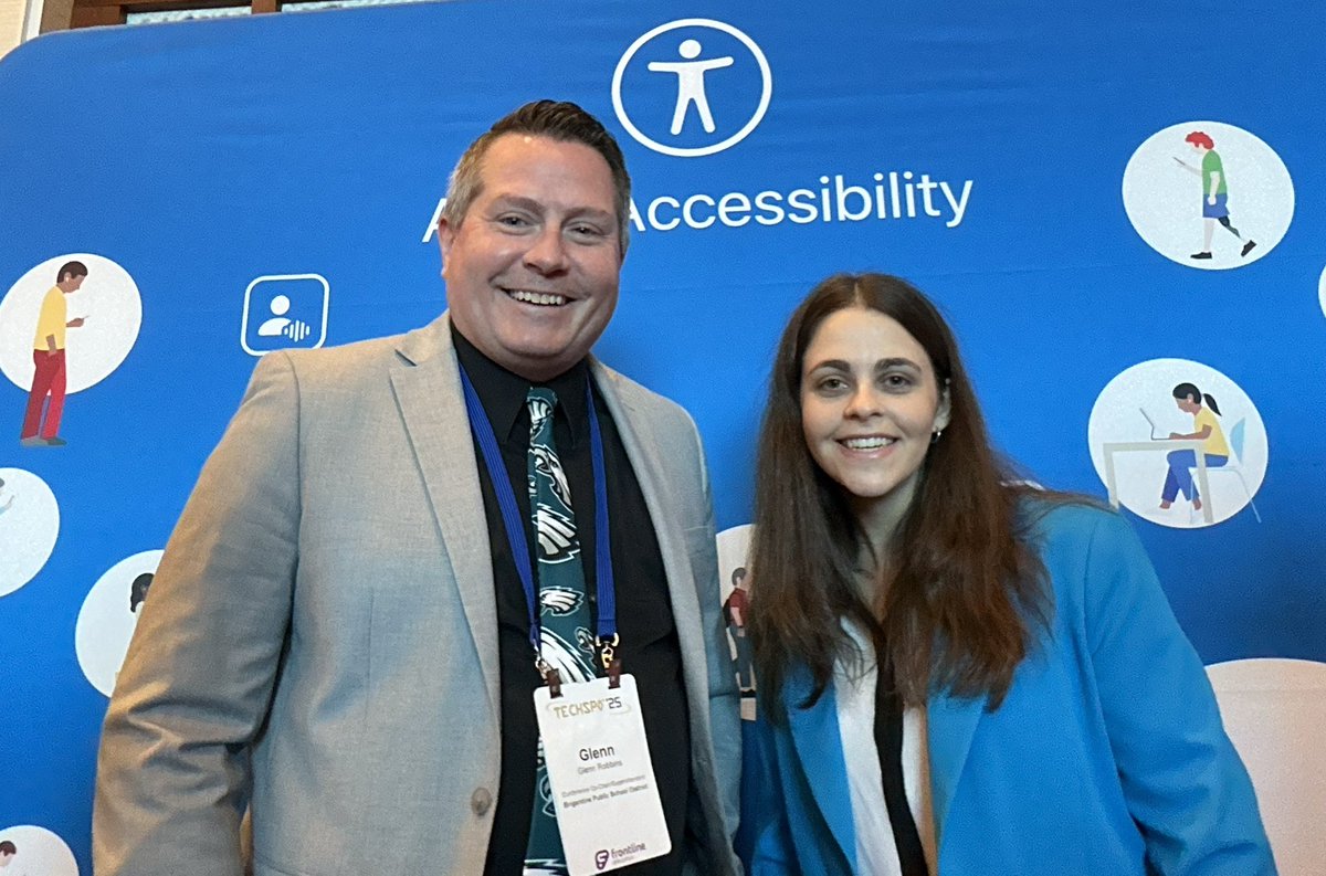 GlennGRobbins's tweet photo. Incredibly proud and thankful that we were able to bring @jordynbzim to keynote Thursday morning at @NJASANews #Techspo25. For those that arenโt familiar with her, take several minute to be blown away by her story at https://t.co/UuuKLFWz54 https://t.co/B2DuFG19Zo