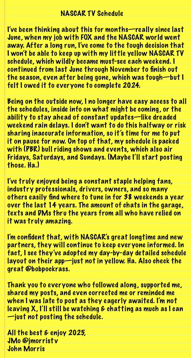 John Morris tweet media